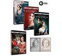 Victoria Gift Pack Complete Seasons 1, 2 & 3 DVD Set With Bonus Wedding DVD Plus Self-Portrait Postcard