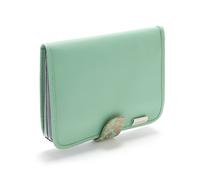 Victoria Green Kate Hanging Beauty Bag In Leopard Jade green One Size