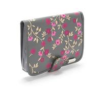 Victoria Green 'Kate' Hanging Wash Bag, Blossom Charcoal