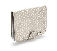 Victoria Green 'Kate' Hanging Wash Bag, Starflower Gold