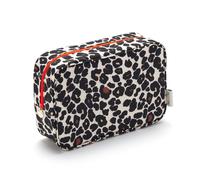 Victoria Green Women's Beauty Kit Case in Leopard Tan in Black Victoria Green Black