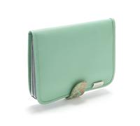 Victoria Green Women's Kate Hanging Beauty Bag in Leopard Jade in Green Victoria Green Green