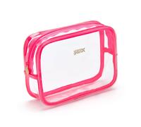 Victoria Green Women's Small Clear Beauty Kit Case - Pink Victoria Green Pink