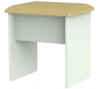 Victoria Grey Padded Dressing Stool
