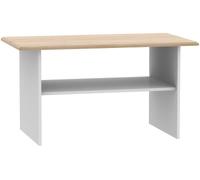 Victoria Grey Riviera Oak Coffee Table