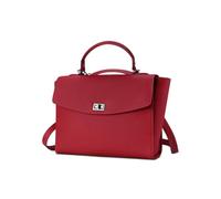 VICTORIA HYDE Large Convertible Backpack For Women, Fits 13-Inch Tablet, Work And Commute, Red, M, Flap With Turn Lock Closure