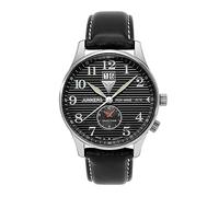 VICTORIA HYDE Mens Watches Chronograph Quartz Watch with Stainless Steel Waterproof Watch Business Fashion Wrist Watches for Men (Silver/B)