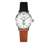 VICTORIA HYDE Retro Elegant Small Dial Quartz Watches for Women Replaceable Genuine Leather Strap Mother's Day Gifts
