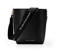 VICTORIA HYDE VH60055 Women's Large Handbag Shoulder Bag Vintage Leather Bag Shopper Large 23 cm x 30.5 cm x 17 cm, black, 23 cm ×30.5cm ×17 cm, Casual