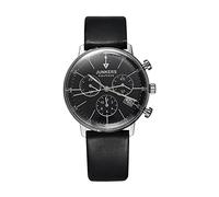 VICTORIA HYDE Women's Analogue Quartz Watch with Stainless Steel Waterproof Date Watch for Women (Black/Silver)