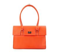 VICTORIA HYDE Women's Handbag, Large Elegant Shoulder Bag, Handbag, Laptop Bag, Briefcase, Work Handbag (Orange)