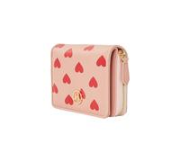 VICTORIA HYDE Women's Small Zip Wallet Women's Leather Wallet with Card Slots, Coin Compartment & Note Compartment, pink
