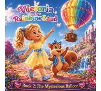 Victoria in Rainbow Land - Book 2: The Mysterious Balloon: A Magical 24-Page Adventure Through the Rainbow Land, Short Bedtime Story for Kids