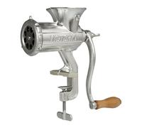 Victoria Manual Meat Grinder, Sausage Maker, Chorizo, Meat Mincer for Sausages, Cast Iron, Number 10, Meat Grinder with Table Clamp