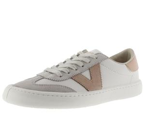 Victoria Men's Olmo Barefoot Efecto Piel & Serraje Sneaker, Cuarzo, 9.5 UK