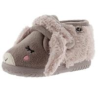 victoria Ojalá Unisex Fur Slippers Animals & Strap & Matching Sole 105119 for Kids Malva 21