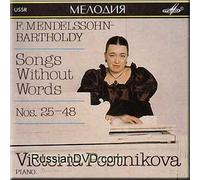Victoria Postnikova - Mendelssohn - Songs without words, Nos.25-48 - Victoria Postnikova (UK Import)