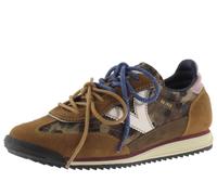 Victoria SATURNO SERRAJE & ANIMAL PRINT Trainers, Brown, 6 UK