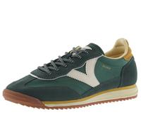 Women’s nylon and split leather sneakers Victoria Saturno Vert 39