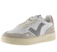 Victoria for woman. 1257101 Leather Sneakers Seul White effect (39), 3 to 5 cm, Laces, Casual