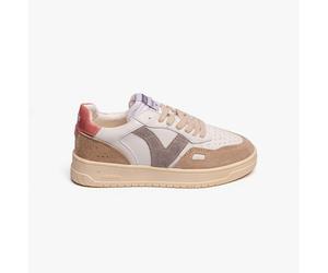Victoria SEUL FAUX LEATHER & SPLIT Womens Trainers Rosa - UK 4