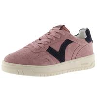 victoria Seul Split Leather Low Tennis & Pieces in Contrast & Matching Laces 1257127 for Women ROSA 40