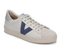 Victoria for woman. 1126142 Berlin leather trainers white (37), Flat, Laces, Casual