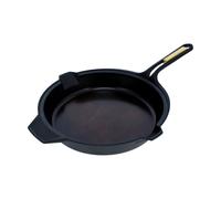 Victoria Signature Frying Pan Polished Cast Iron 30 cm Black