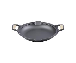Victoria Signature Paella Pan Cast Iron 33 cm Black