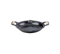 Victoria Signature Paella Pan Polished Cast Iron 33 cm Black