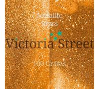 Victoria Street Glitter - Metallic Brass - Fine 0.008" / 0.2mm (Dark Gold Rust)[100 Grams]