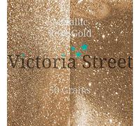 Victoria Street Glitter - Metallic Rose Gold - Fine 0.008" / 0.2mm (Beige Sand)[25 Grams]