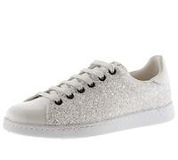 victoria Tenis Glitter Low Tennis & Metallic Details & Matching Laces 112558 for Women Blanco 39