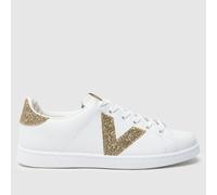 victoria Tenis Glitter Trainers in White Multi UK 3 (EU 36)