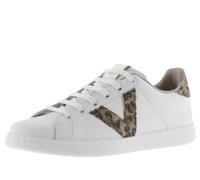 victoria Tenis Leather Low Tennis & Glitter Logo & Back 1125188 for Women Taupe 38
