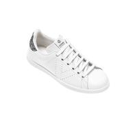 Victoria Tenis Piel Glitter Leather Trainers Chrome