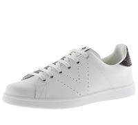 Victoria Tenis PIEL, Sneaker, Negro-GRIS,