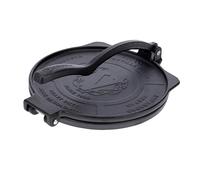VICTORIA 8-Inch Commercial-Grade Cast-Iron Tortilla Press, Made from Super-Durable HD Iron, Made in Colombia