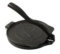 VICTORIA Tortilla Press for Mexican Tortillas Cast Iron HD Pre-seasoned 20 cm, Professional Colombian Pataconera for Making Tacos, Arepas, Quesadillas, Empanadas, Patacones, Roti Maker