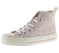 victoria Tribu Bandana Canvas Mid Boot & Retro Logo & Shiny Finish Sole 1057102 for Women Nude 38