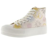 victoria Tribu Boots Canvas Suns & Retro Logo & Double Platform 1061132 for Women Nude 36