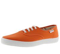 victoria Unisex 106613, 1915 Inglesa, lona Zapatilla Cordones Low-Top Sneakers, Naranja, 10 UK