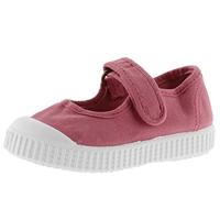 victoria Unisex 1915 Dyed Canvas Sandals DREC & Hook-and-Loop Strap & Reinforced Toe 136625 for Kids FRAMBUESA 21