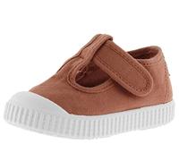 victoria Unisex 1915 Dyed Canvas Sandals DREC & Hook-and-Loop Strap & Reinforced Toe 136625 for Kids Teja 26