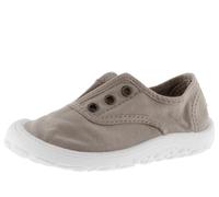 victoria Unisex Barefoot Bosco Canvas Plimsolls DREC & Central Elastic 1370110 for Kids Beige 32