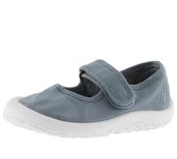 victoria Unisex Bosco Barefoot Dyed Canvas Mary Janes DREC & Hook-and-Loop Strap 1370109 for Kids ATLANTICO 24