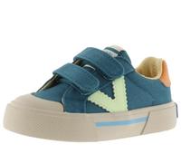victoria Unisex Tribu Minimalist Multicolored Canvas Trainers & Double Hook-and-Loop Closure & Wide Fit 1355103 for Kids MAR 34