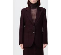 VICTORIA VICTORIA BECKHAM Single-Breasted 100% Wool Blazer with Lapel Collar - Size: 8 - female