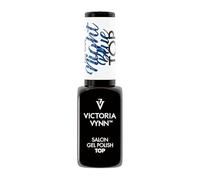 Victoria Vynn GEL POLISH Night Blue TOP No Wipe UV Led Gel Polish Top 8ml