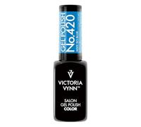 Victoria Vynn GPT Gel Polish Trends Neon Collection UV/LED Soak Off Hybrid Nail Manicure (420 Why So Blue, 8ml (Pack of 1))